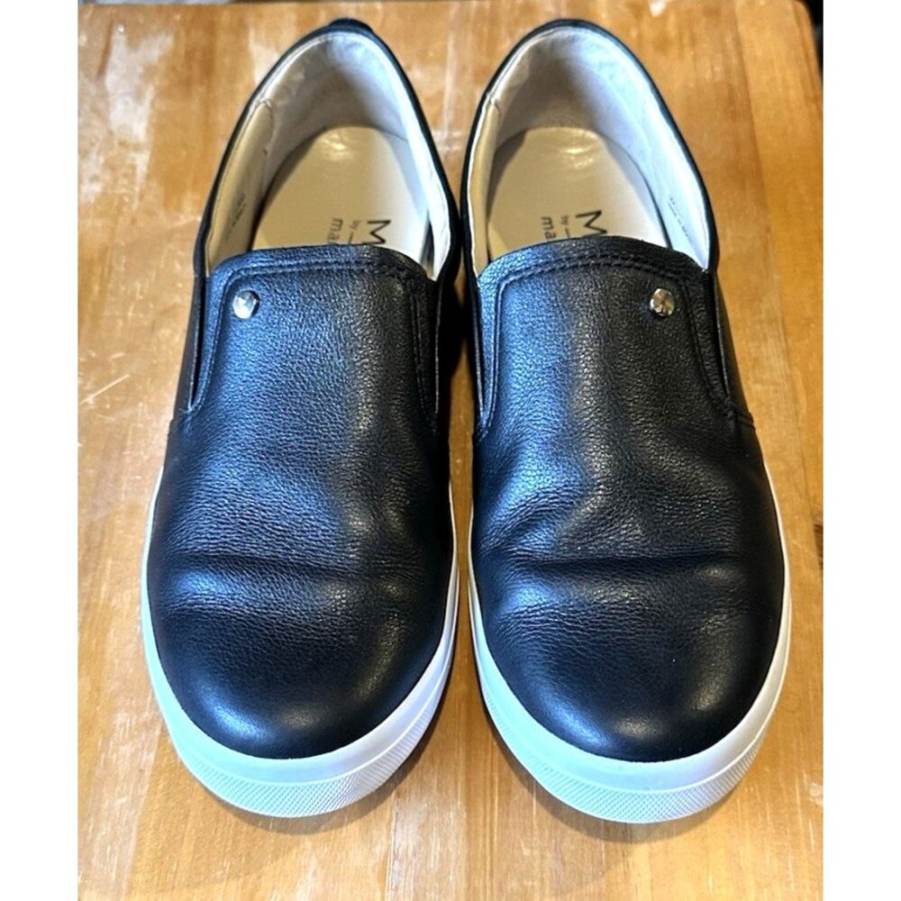 MJNY Shoes 9 Marc Joseph Slip On Black Leather Casual dark academia minimalist